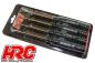 Preview: HRC4007A Werkzeugsatz - HRC TSW Pro Racing - Titanium - 6-kant-schlüssel 1.5 / 2 / 2.5 / 3mm
