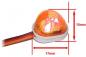 Preview: HRC8736O Lichtset - 1/10 TC/Drift - LED - JR Stecker - Einzeln Dach Blinklicht V1 - Orange