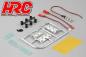 Preview: HRC8748A Lichtset - 1/10 TC/Drift - Scale - LED - Nummerplate mit LED Unit Set