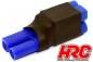Preview: HRC9176C Adapter - für 2 Akkus in Serie - Kompakte Version - EC5 Stecker