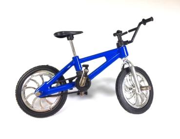 Miniatur Fahrrad blau