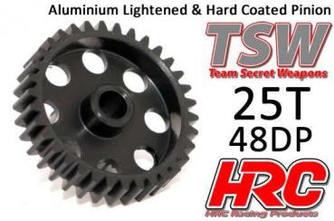 HRC74825AL Motorritzel - 48DP - Aluminium - TSW Pro Racing - Leicht - 25Z