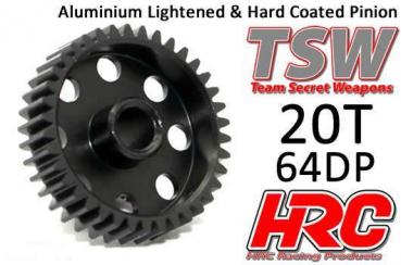 HRC76420AL Motorritzel - 64DP - Aluminium - TSW Pro Racing - Leicht - 20Z