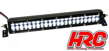 Lichtset - 1/10 oder Monster Truck - LED - JR Stecker - Multi-LED Dachleuchten Block - 44 LEDs weiß