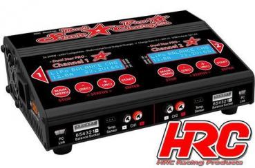 Ladegerät - 12/230V - HRC Dual-Star PRO Charger - 2x 200W  (400W AC)