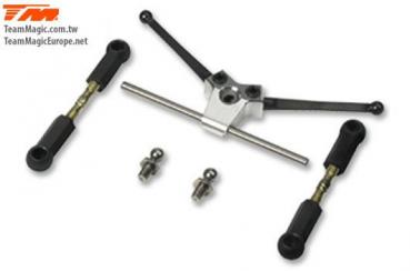 Ersatzteil Team Magic G4 Alum. Rear AntiRoll Bar Mounts