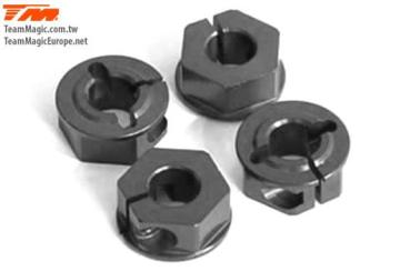 Ersatzteil - Team Magic E4D/E4D-MF - Aluminium Hex Wheel Adaptor