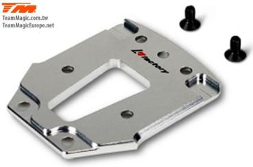 Option Part - E4JR/JS/D - Aluminium 7075 Rear Chassis Plate