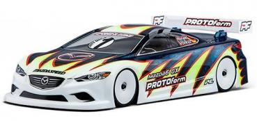 PL1536-25 Karosserie - 1/10 Touring - 190mm - Unlackiert - Mazda6 GX Lightweight
