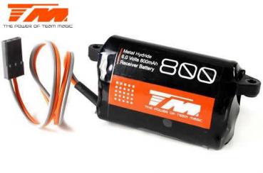 Akku - 5 Zellen - AAA - Empfänger Akku - 6V 800mAh - G4 Size