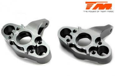 TM510133TI Ersatzteil - Team Magic E5 - CNC Machined Steering Block - Titanium (2 pcs)