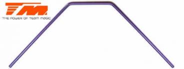 Ersatzteil - M8JS/JR/B8RS/B8ER - Stabilisator hinten - 2.7mm - Purple