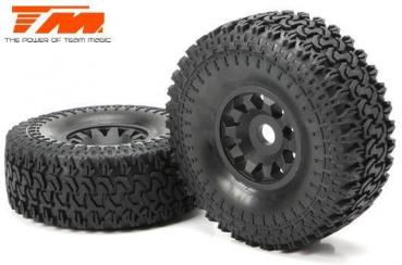 Ersatzteil - Team Magic SETH - Mounted Tires (2)