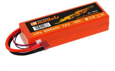 Lipo 7,4 Volt - 2S 7,4 Volt - 6500mAh - 45C - eckig