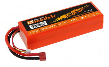 Lipo 3S 11,1 Volt - 4500mAh - 45C - eckig