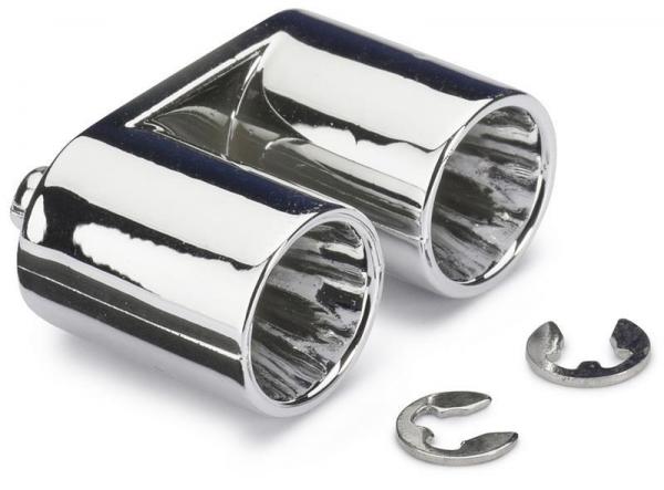 AB-2320002 Auspuffset "TwinTop" für Karo chrom