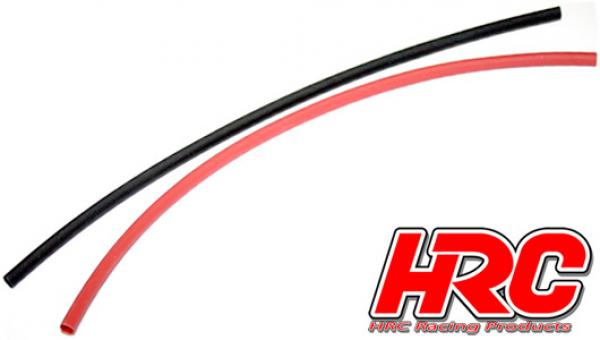 HRC5131 Schrumpfschlauch -  4mm - Rot und Schwarz (250mm jede)