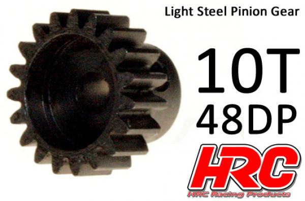 HRC74810 Motorritzel - 48DP - Stahl - Leicht - 10Z