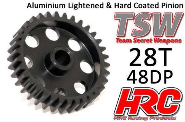 HRC74828AL Motorritzel - 48DP - Aluminium - TSW Pro Racing - Leicht - 28Z