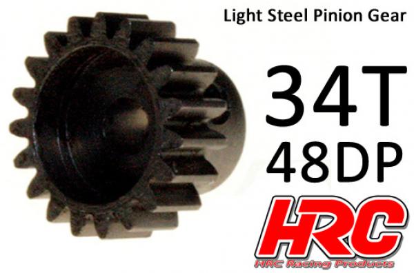 HRC74834 Motorritzel - 48DP - Stahl - Leicht - 34Z