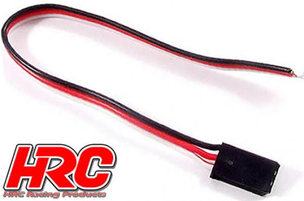 HRC9205 Servo Kabel - UNI (FUT & JR) typ -  30cm Länge