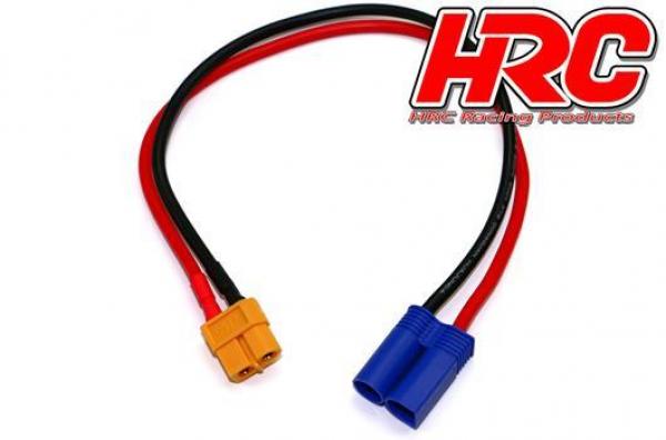 HRC9608 Ladekabel - Gold - XT60 Ladestecker zu EC5 Stecker