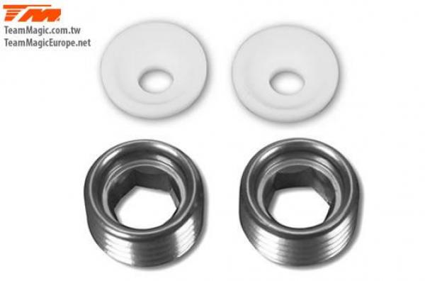 KF1448T Ersatzteil Team Magic G4 Alum. Pivot Ball Nut & Teflon