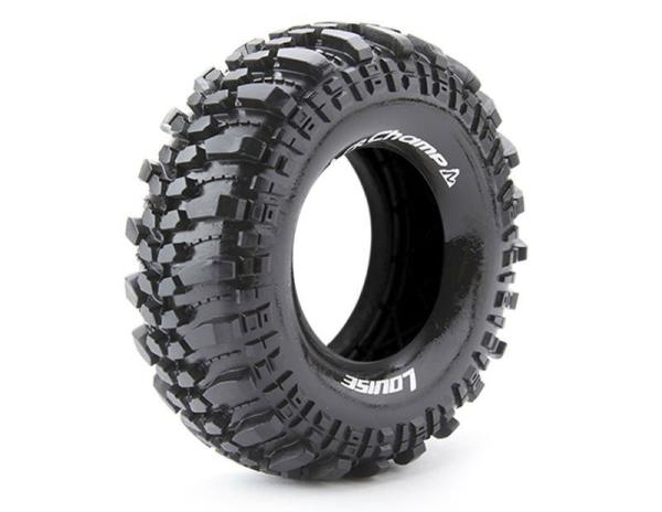 LOUT3231VI Louise Reifen CR-CHAMP 1/10 Crawler Reifen Super Soft für 1,9 Zoll Felgen