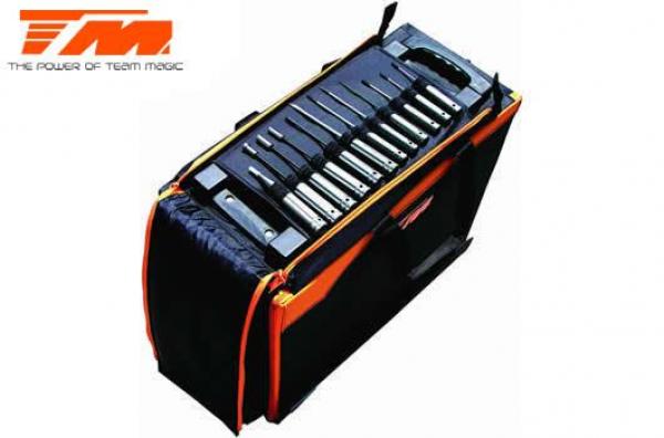 TM119212 Tasche - Transport - Team Magic Touring - mit Kästen und Rädern