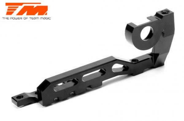 TM507606BK Ersatzteil - E4RS4 - Aluminium 7075 - Einstückige Motorhalter Schwarz