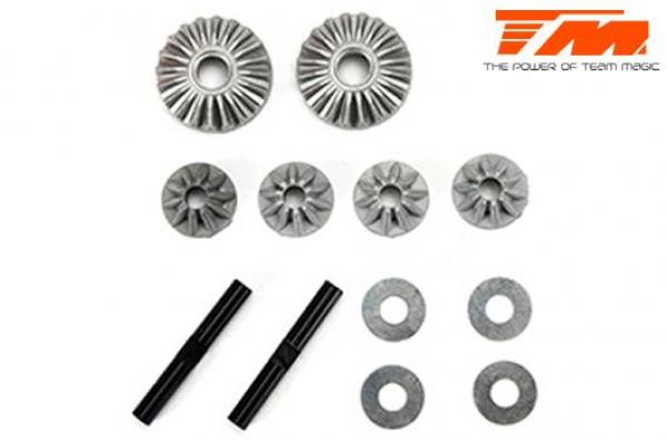 TM561460 Ersatzteil - Team Magic B8ER - Differential Kegelrad Satz (für 1 differential)