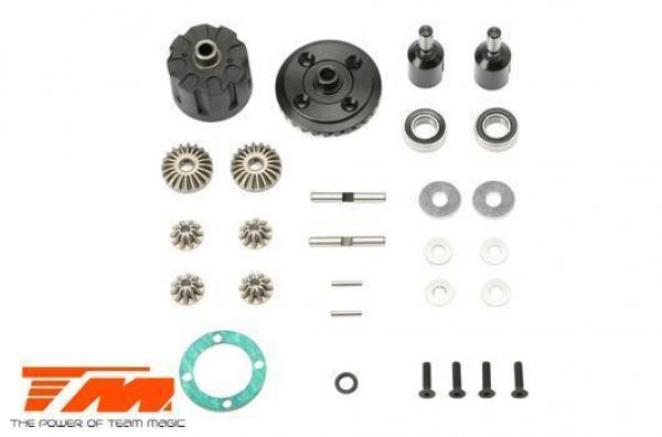 TM562001 Ersatzteil - Team Magic SETH - Complete Differential Kit (F/R)